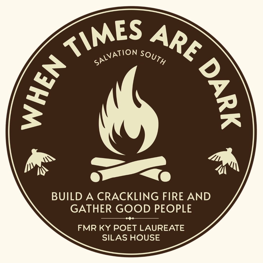 When Times Are Dark Sticker - By Silas House