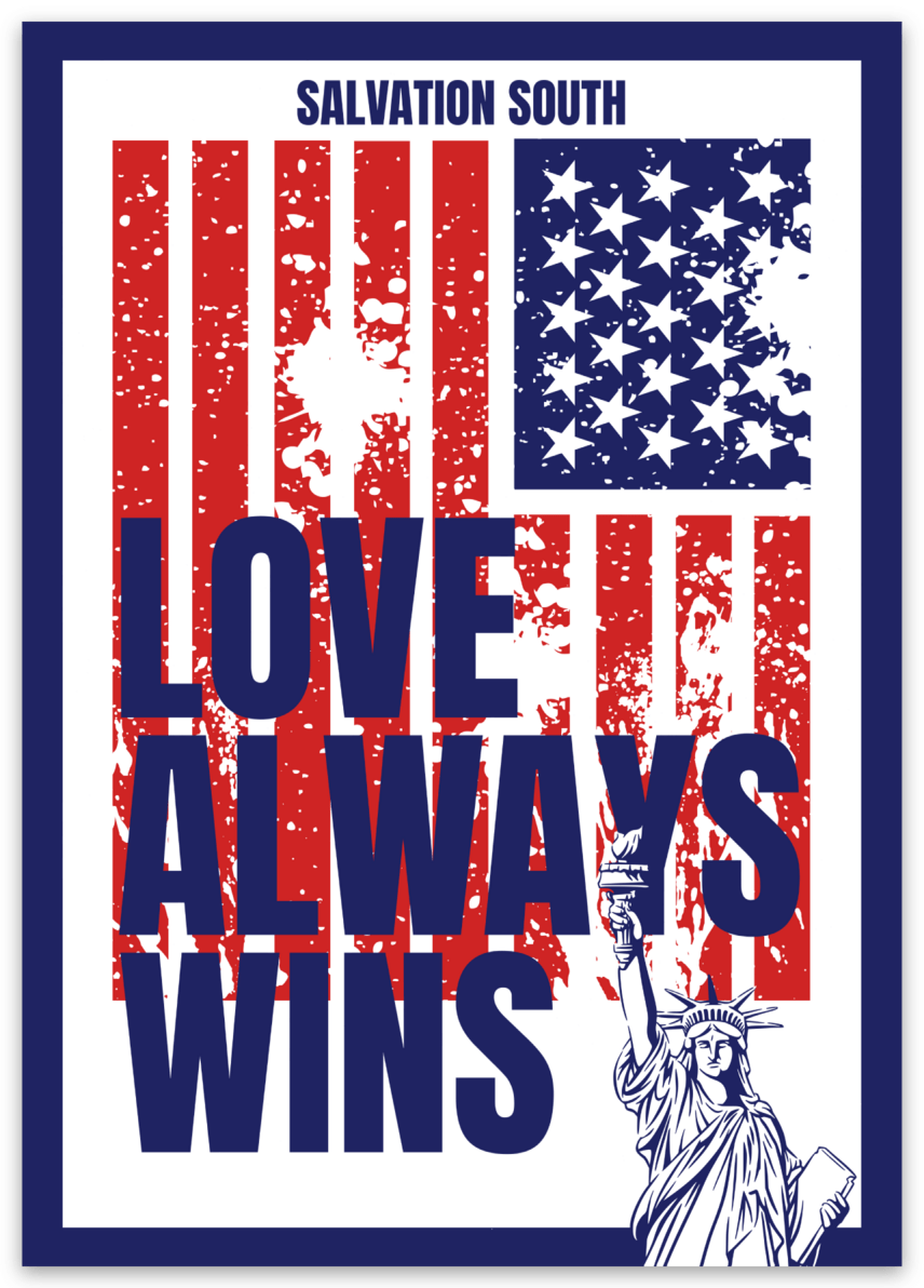 Love Always Wins Sticker - Salvation South