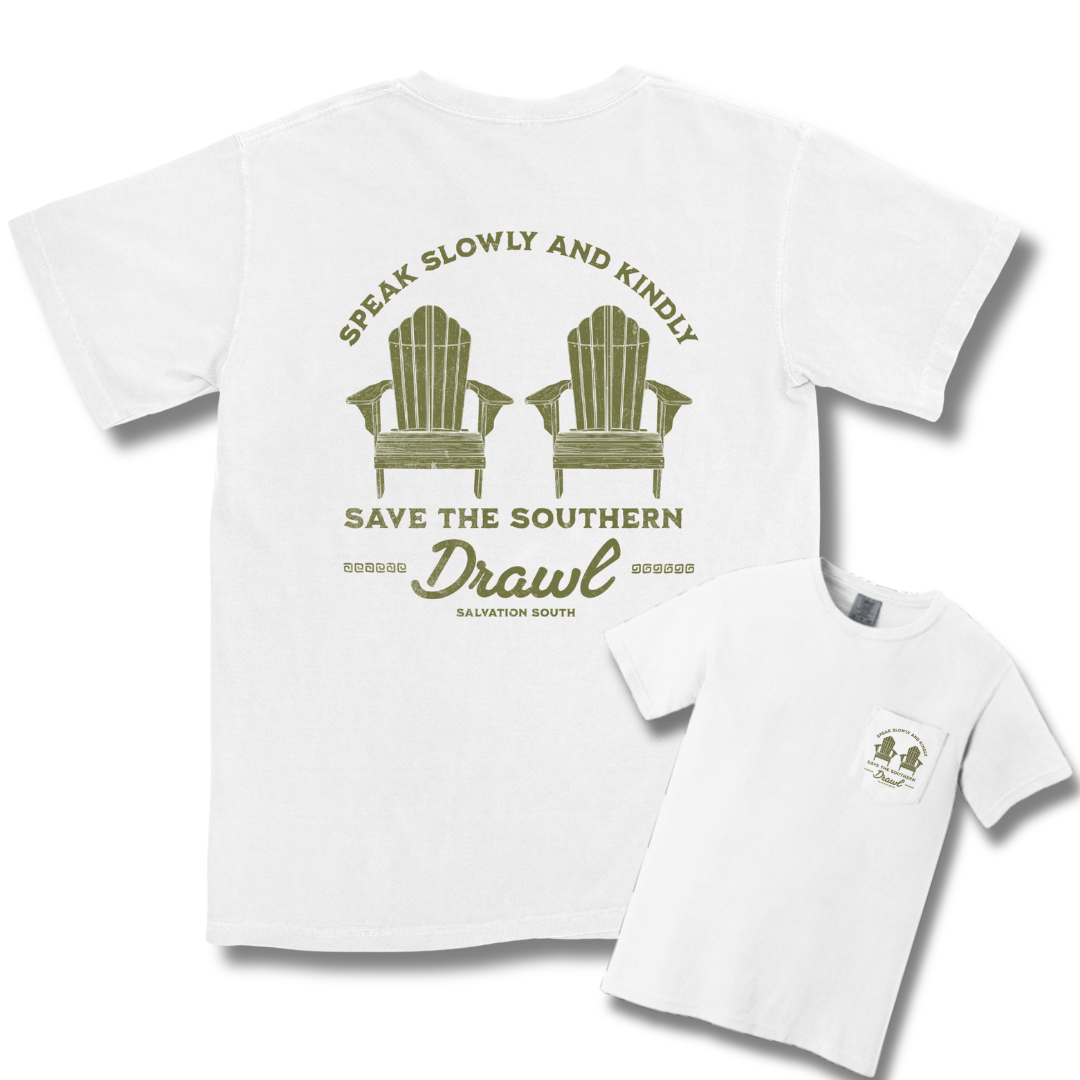 Save the Southern Drawl T-shirt - Salvation South