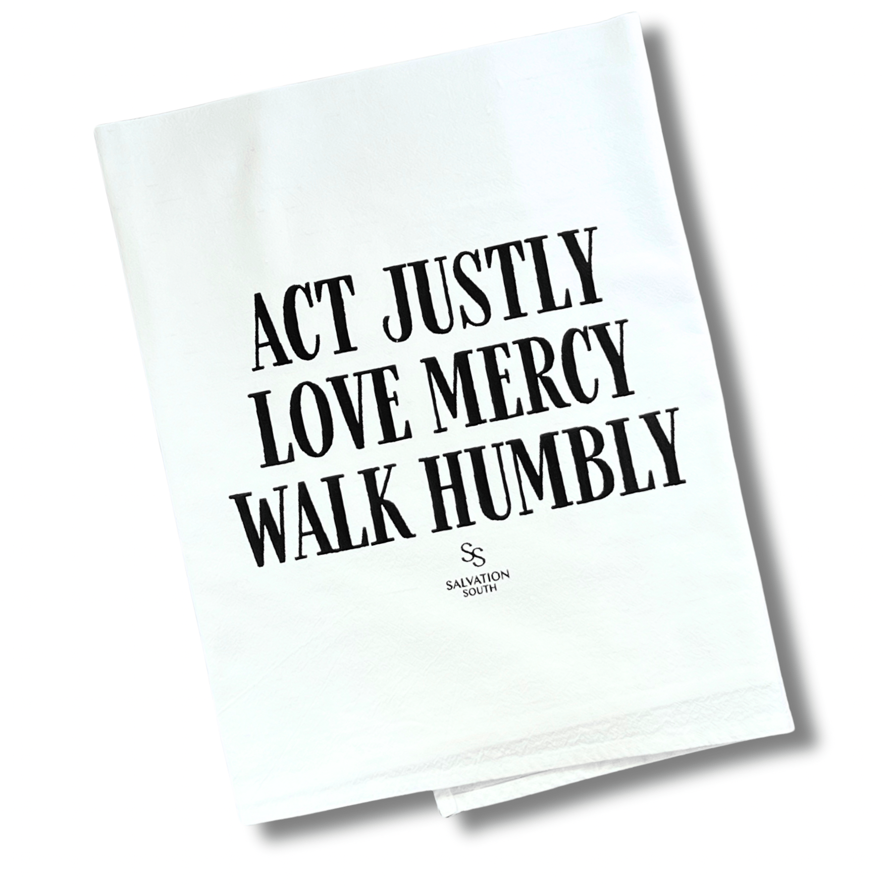 The Act Justly Tea Towel - Salvation South