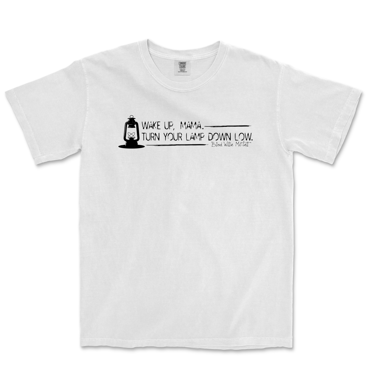 The Blind Willie McTell Blues T-shirt (White) - Salvation South