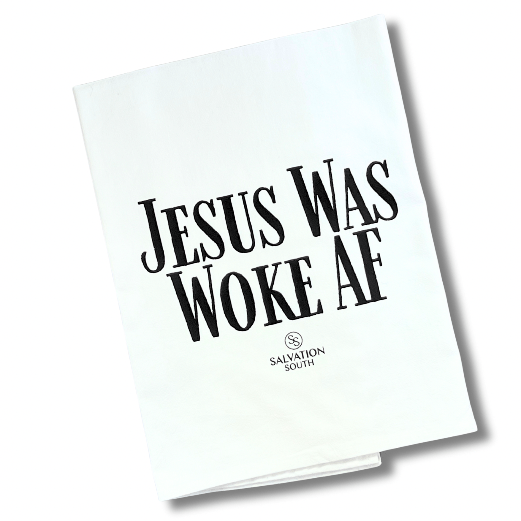 The Jesus Was Woke AF Tea Towel - Salvation South