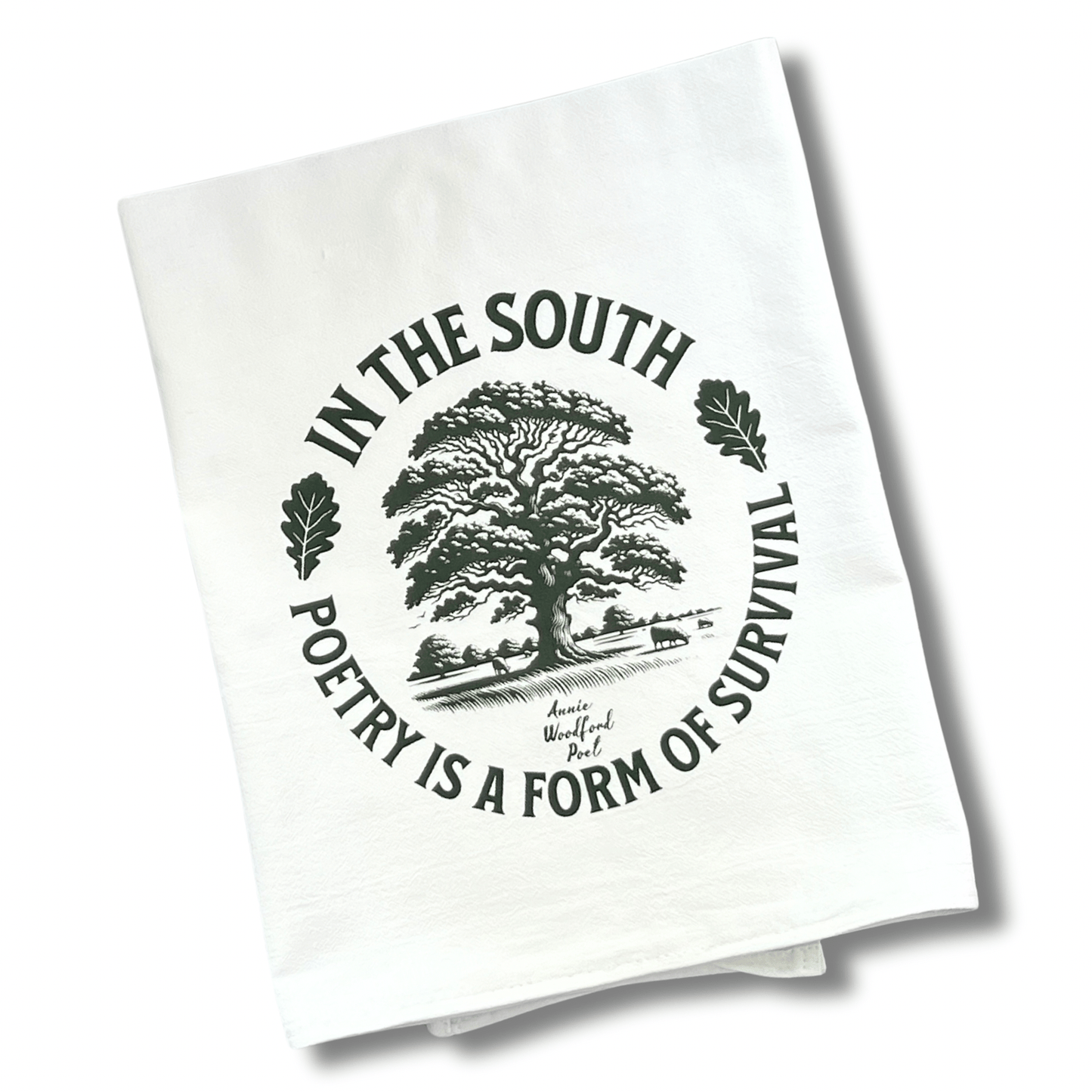 The Poetry Is Survival Tea Towel - Salvation South