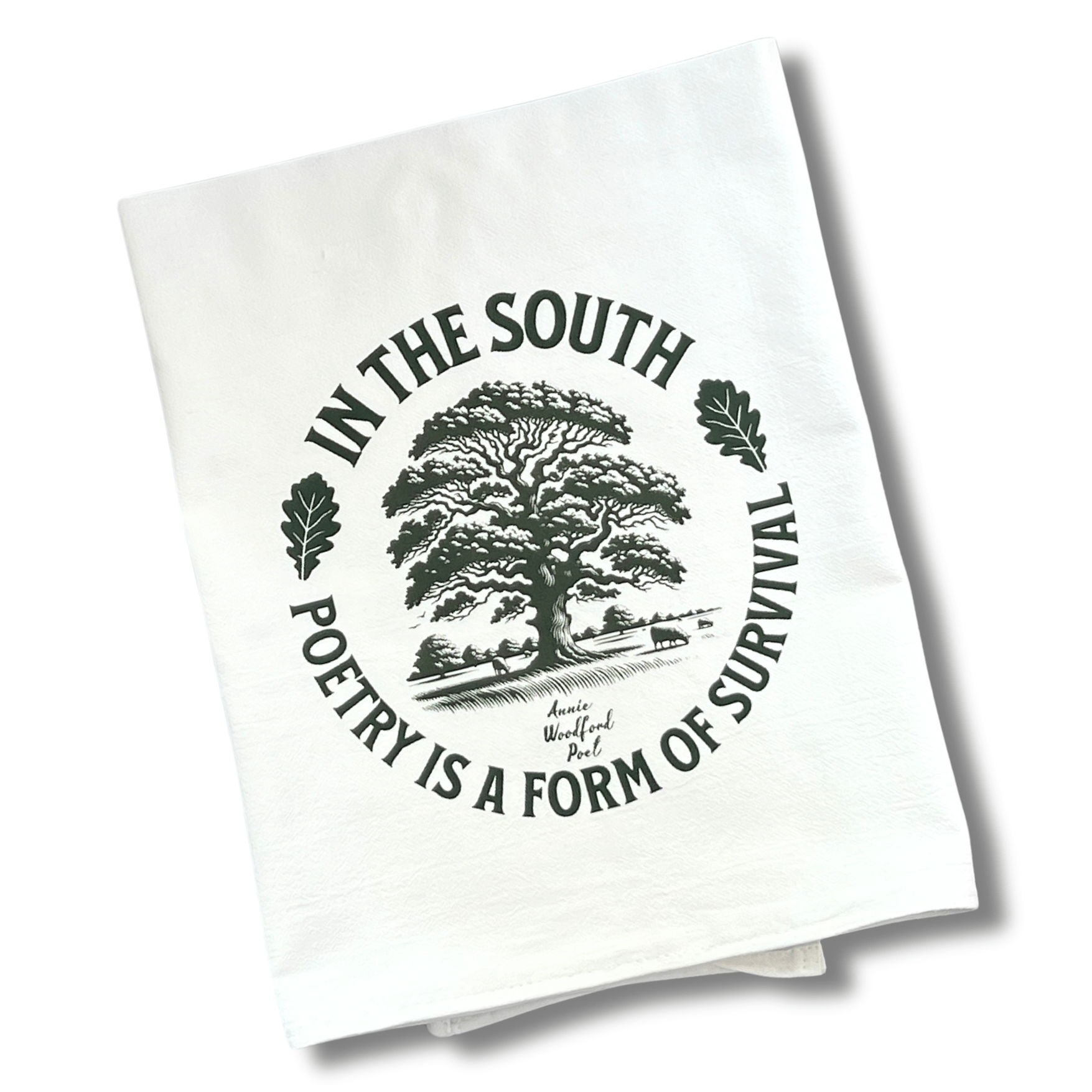 The Poetry Is Survival Tea Towel - Salvation South