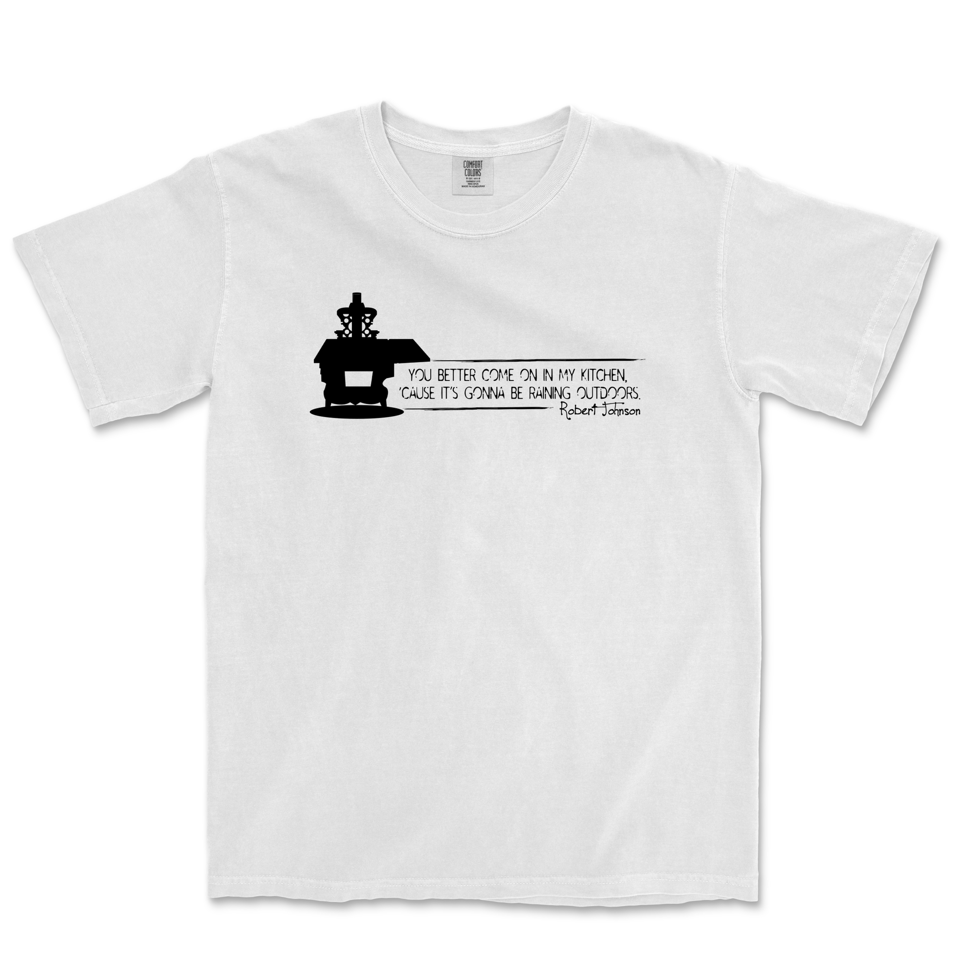 The Robert Johnson Blues T-shirt (White) - Salvation South
