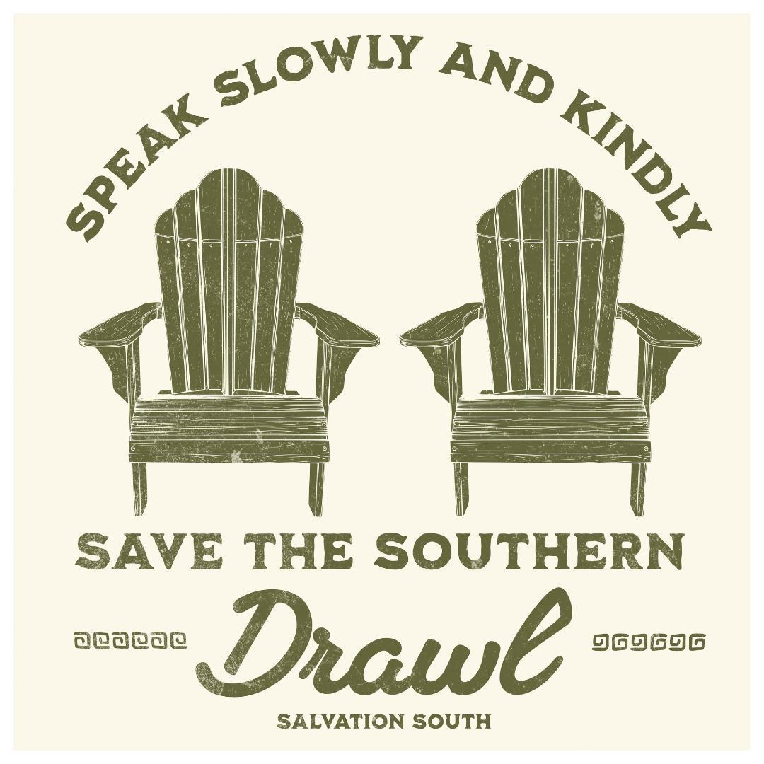 The Save the Southern Drawl Sticker - Salvation South