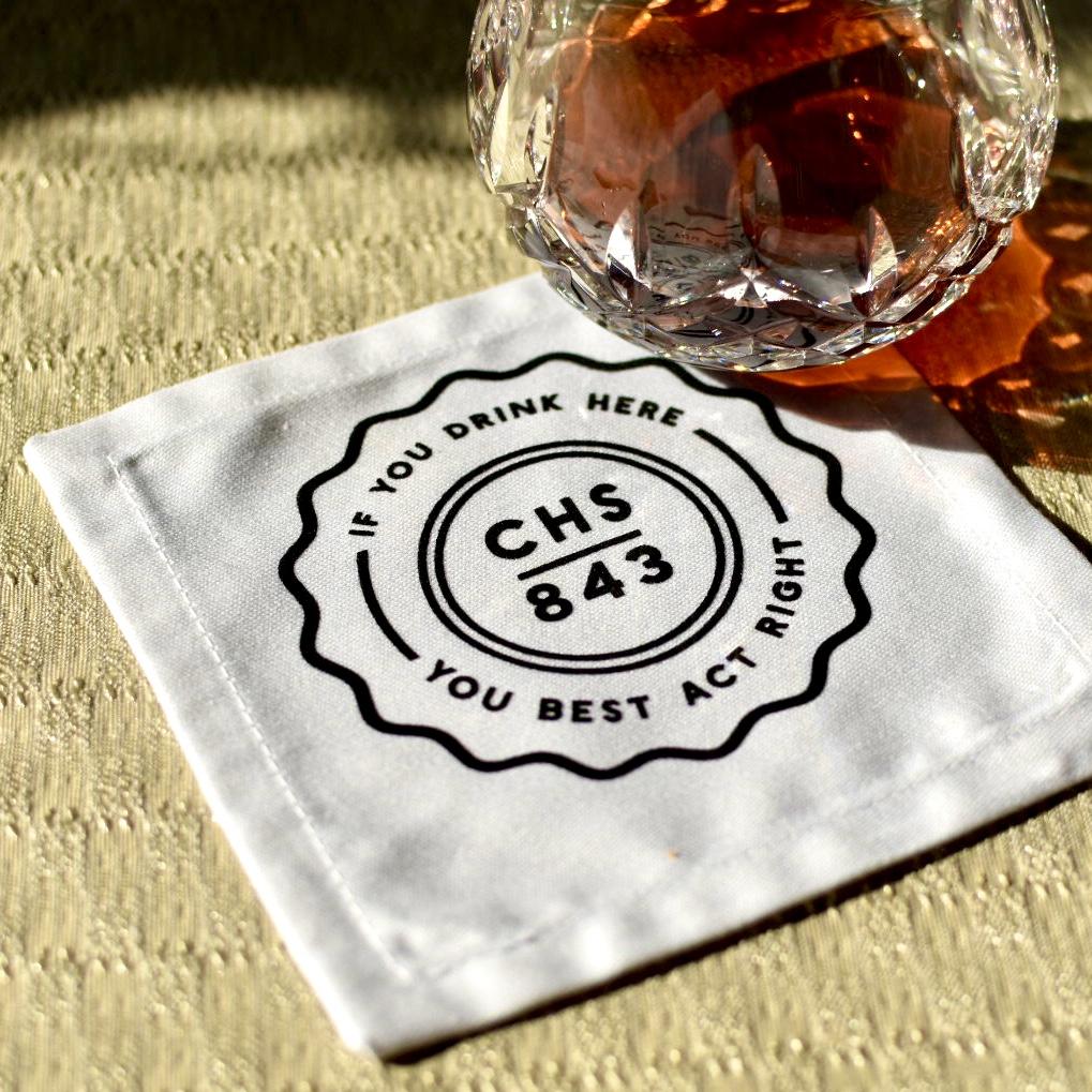City Collection: The Charleston Cocktail Napkin - Salvation South