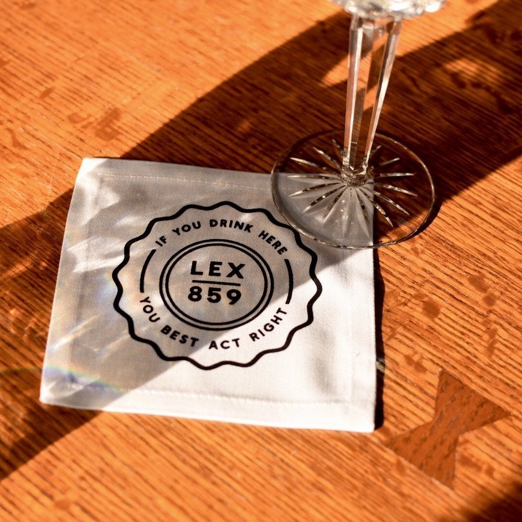City Collection: The Lexington Cocktail Napkin - Salvation South