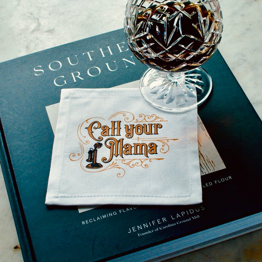The Call Your Mama Cocktail Napkin - Salvation South