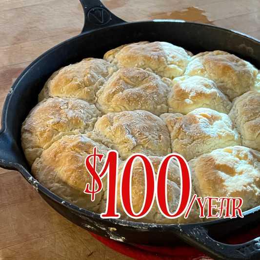 Biscuit Level Annual Membership - $100/year