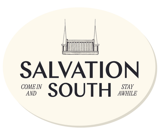 Salvation South Sticker (oval)