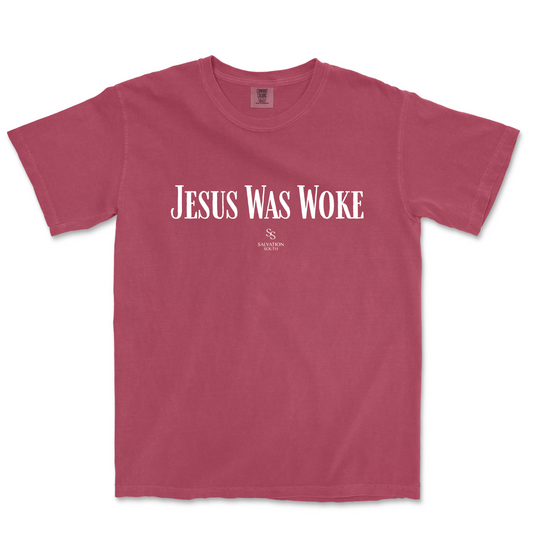 salvation south shirt jesus was woke cotton tshirt t-shirt