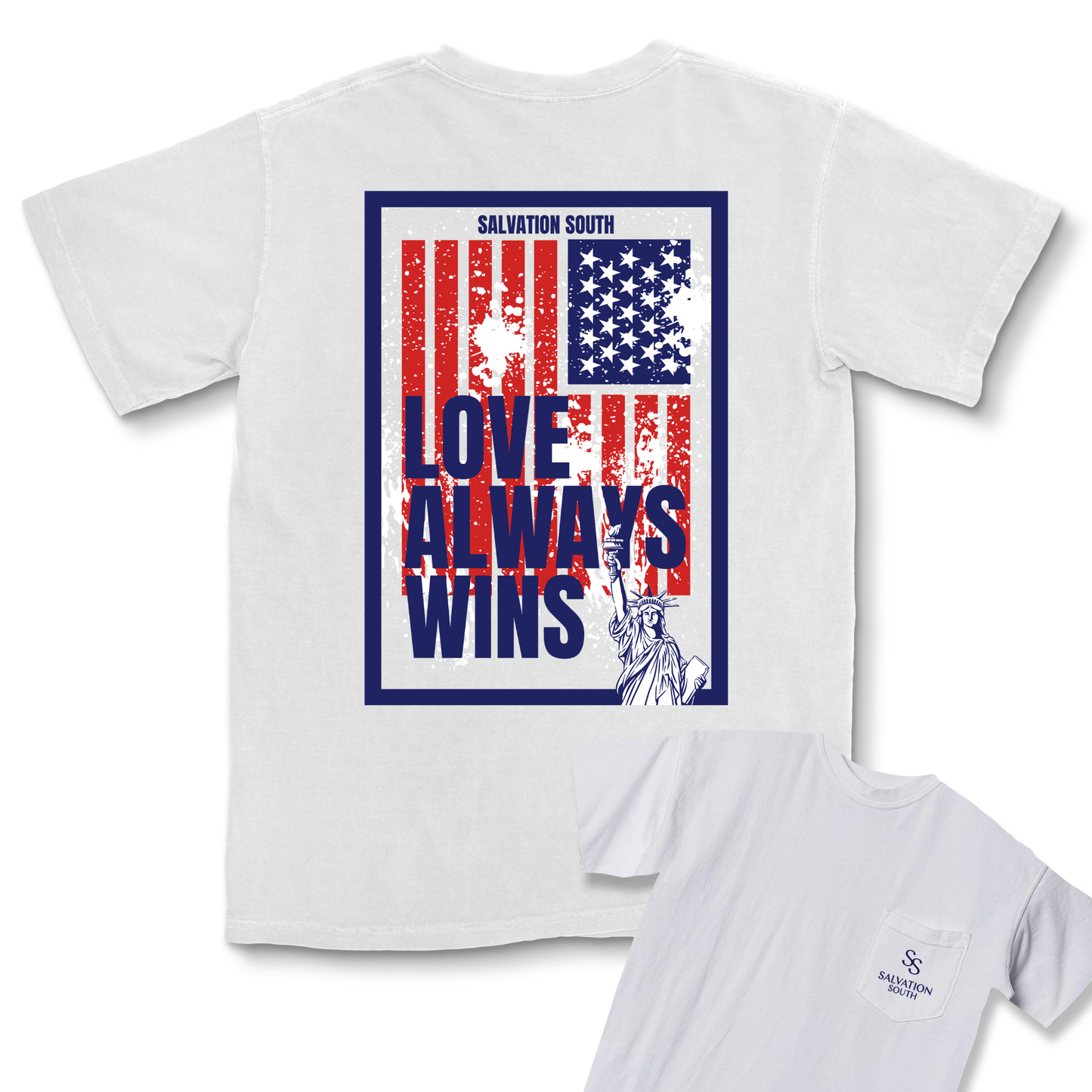 The Star Spangled Love Always Wins T-shirt