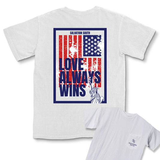 The Star Spangled Love Always Wins T-shirt