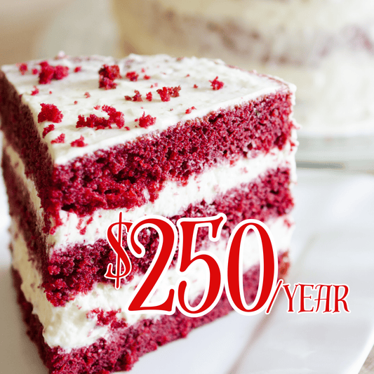 Membership - Red Velvet Level - Annual - $250/year - Salvation South
