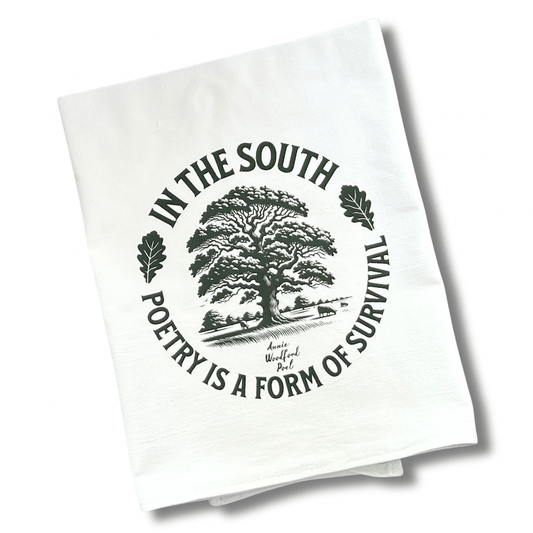 The Poetry Is Survival Tea Towel - Salvation South