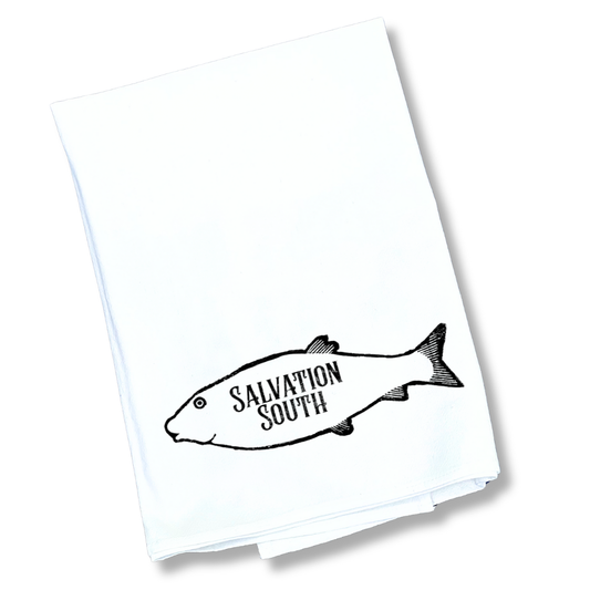 The Vintage Fish Tea Towel
