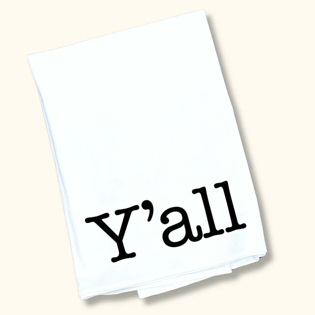 The Y'all Tea Towel