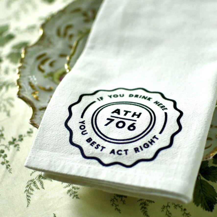 City Collection: The Athens Dinner Napkin- Salvation South