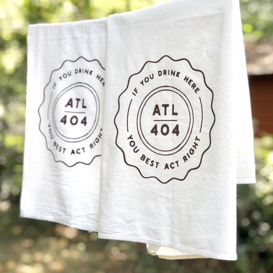 City Collection: The Atlanta Tea Towel - Salvation South
