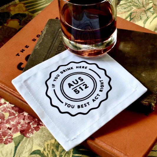 City Collection: The Austin Cocktail Napkin - Salvation South