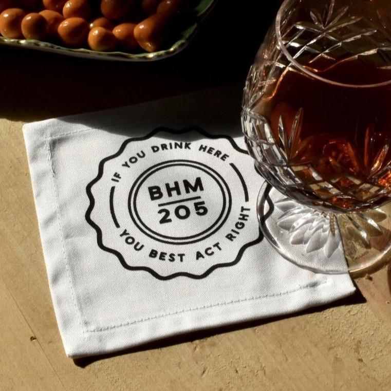 City Collection: The Birmingham Cocktail Napkin - Salvation South