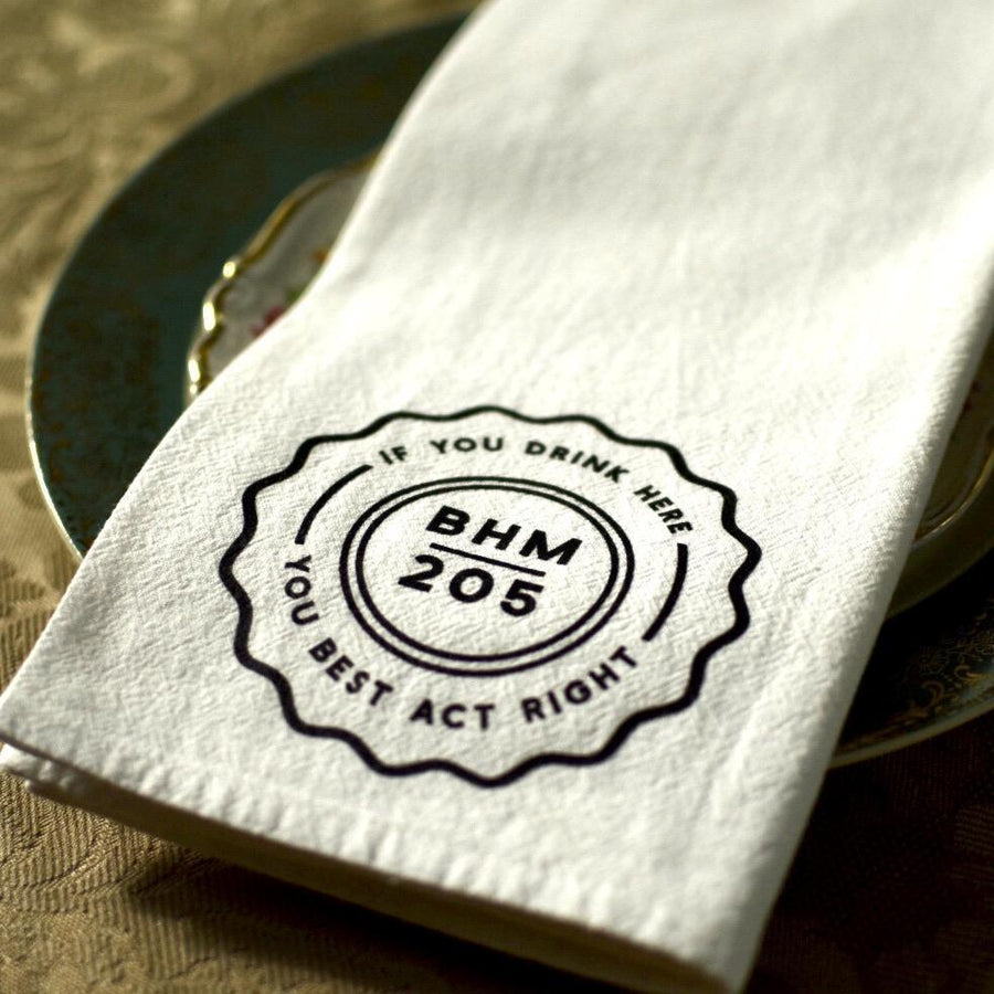City Collection: The Birmingham Dinner Napkin- Salvation South