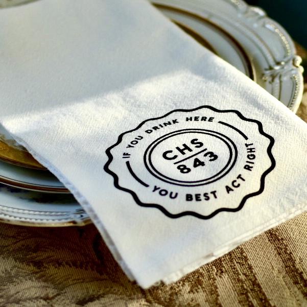 City Collection: The Charleston Dinner Napkin- Salvation South