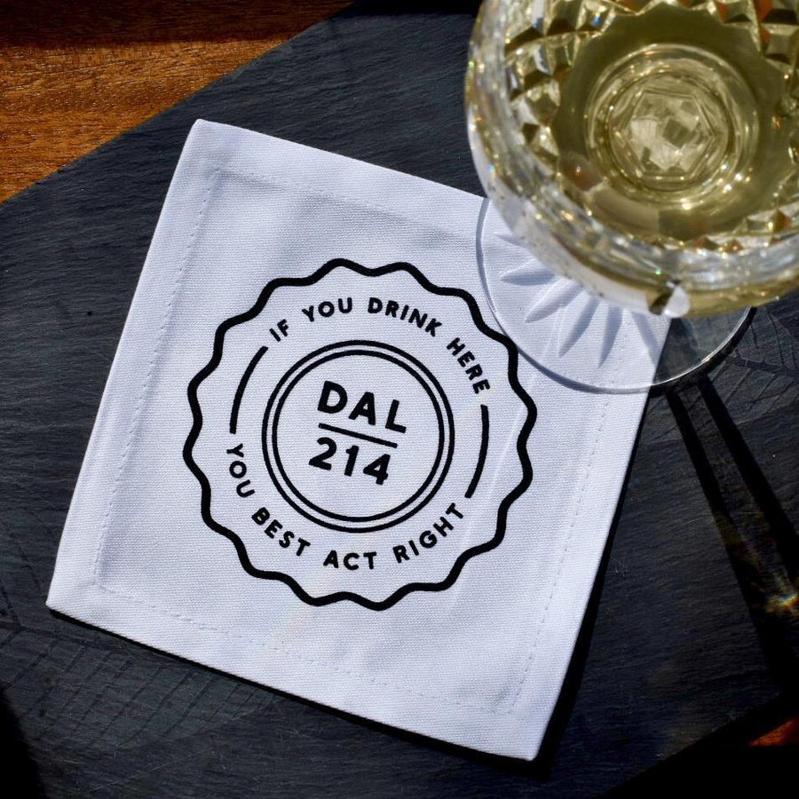 City Collection: The Dallas Cocktail Napkin - Salvation South