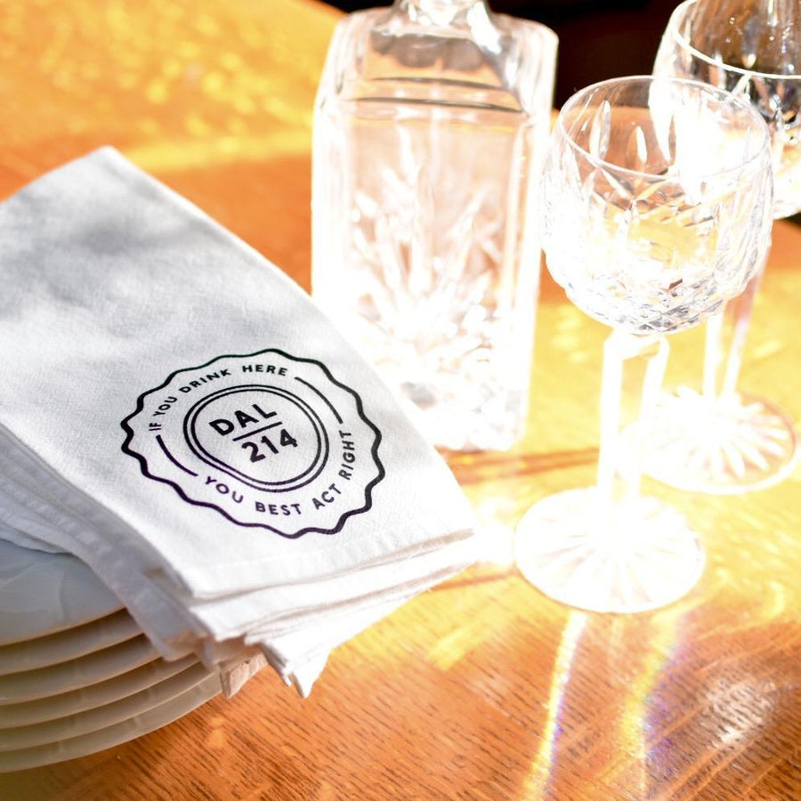 City Collection: The Dallas Dinner Napkin- Salvation South