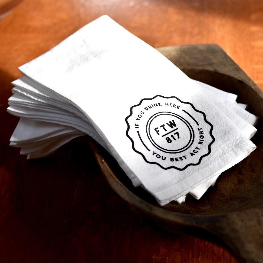 City Collection: The Fort Worth Dinner Napkin- Salvation South