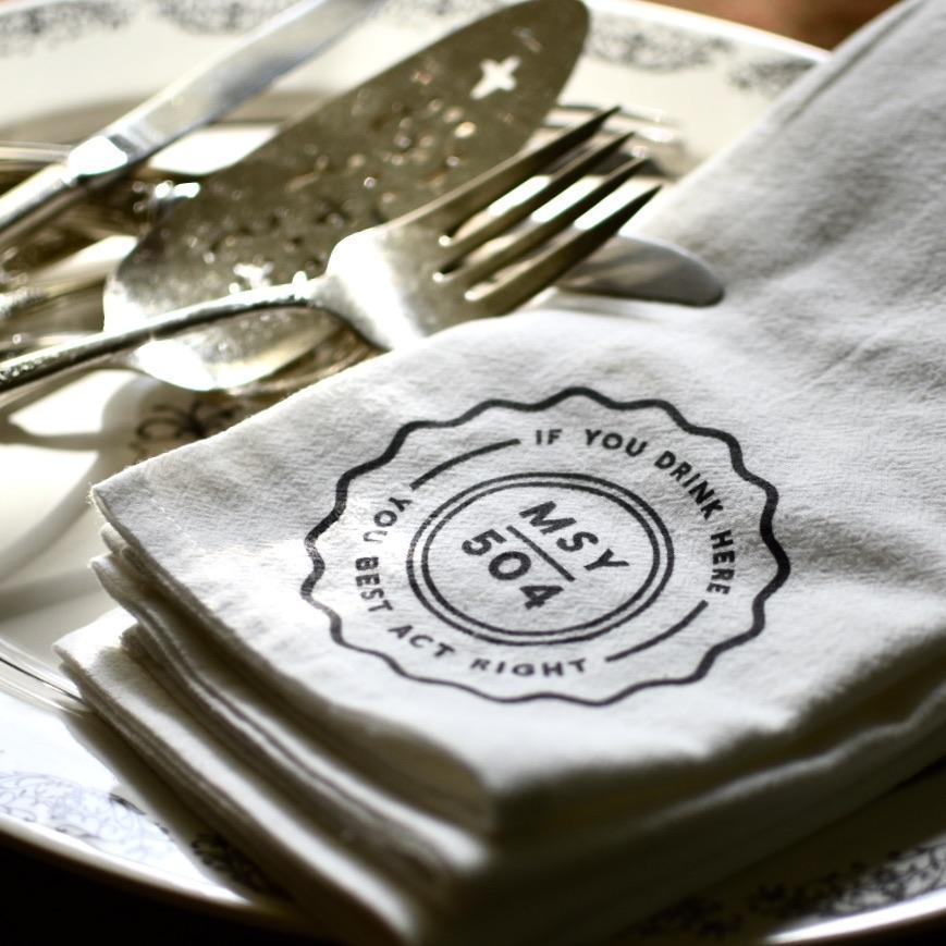 City Collection: The New Orleans Dinner Napkin- Salvation South