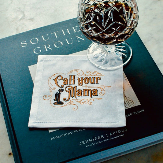 The Call Your Mama Cocktail Napkin - Salvation South