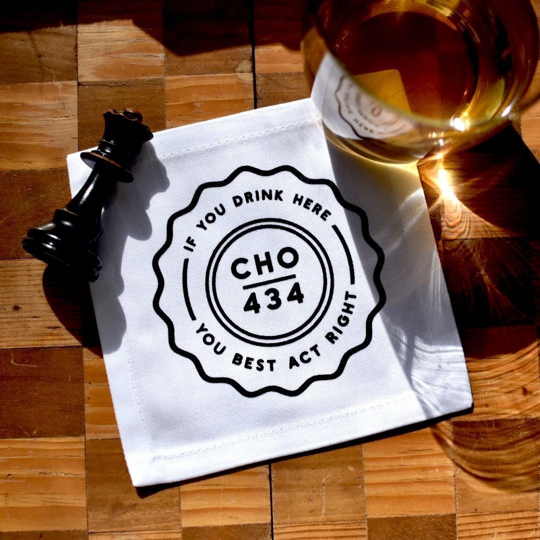 City Collection: The Charlottesville Cocktail Napkin