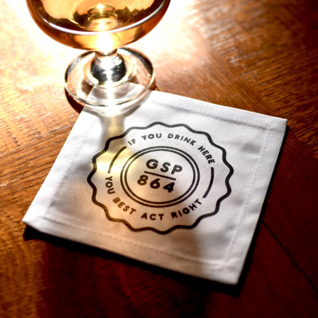 City Collection: The Greenville-Spartanburg Cocktail Napkin
