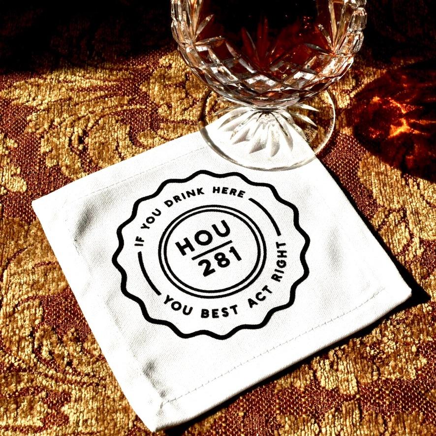 City Collection: The Houston Cocktail Napkin