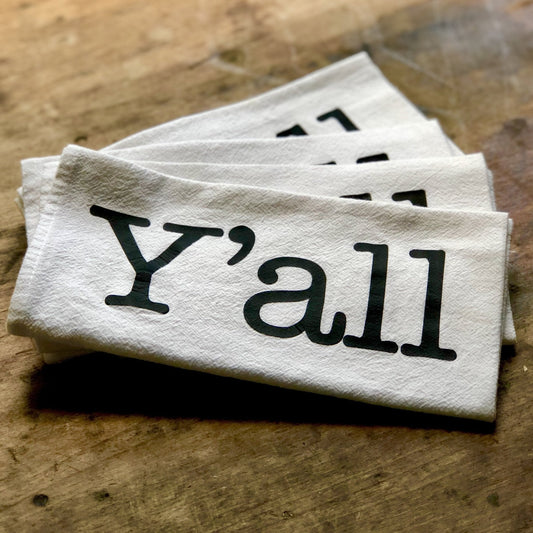 The Y'all Dinner Napkin/Hand Towel - Salvation South